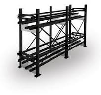 Saft racks for Ni-Cd batteries