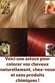 Epingle Sur Coloration Naturelle Cheveux