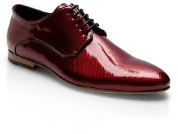 Embossed Patent Leather Lace Up Everso Dress Shoe By Hugo Boss Moda Uomo Moda