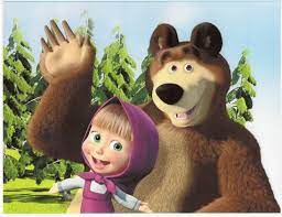 Masha and the bear has been able to find the precise point in clowning where there is no violence. Masha And The Bear Masha And The Bear Bear Paintings Marsha And The Bear