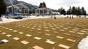 This is where you get your hockey fix.: Nhl Lake Tahoe Event Presents Unique Challenges For Crew Building Rink