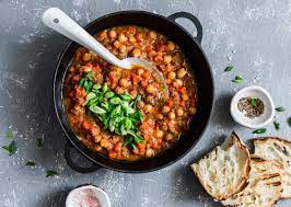 Chakchoukha Algerian Chickpea Stew Recipe Vegetarian Recipes Healthy Vegetarian Soup Recipes Stew