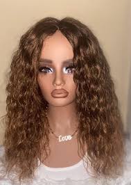 Premium Synthetic Curly Hair Crochet Technique Wig