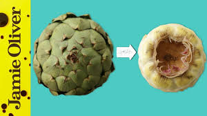 4 large whole artichokes, top 1 inch and stems removed. How To Peel Cut Prepare An Artichoke 1 Minute Tips French Guy Cooking Youtube