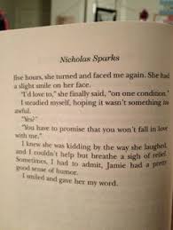 This line connects the reader to the title of the novel and helps dramatize the importance of jamie's walk down the aisle on her wedding day—a moment she has always dreamed of. A Walk To Remember