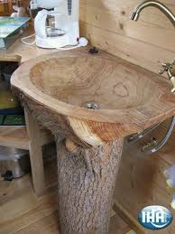 Mixing wood with water seems like a recipe for disaster. 78 Wooden Bath Ideas Wooden Bath Wooden Wood Sink