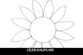 Okul Oncesi Cocuklar Icin Boyama Sayfasi Ve Evde Yapacaginiz Hobi Calismalarinda Kullanabileceginiz Cicek Kaliplari Icin Resim Galerimize Goz Cicek Hobi Resim