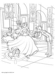 Print these fun pages and hand over a pair of gloves and some water colors, felt pens and of course glitter colors. Barbie Coloring Pages The Princess The Popstar