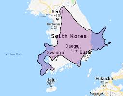 Switch between scheme and satellite view; Hokkaido The Most Northerly Of The Four Main Islands Of Japan Compared To The Size Of South Korea Mapporn