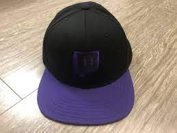 Twitch Glitch Emote Snapback Hat Gently Used Fashion Clothing Shoes Accessories Mensaccessories Hats Ebay Link Hats Baseball Hats Snapback