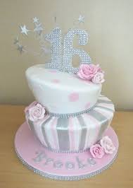 This isn't just any ole' birthday cake, this is a sweet sixteen birthday cake that needs to be stylish, delicious and fitting with the theme of the party. 21 Inspired Picture Of Sweet 16 Birthday Cake Ideas Entitlementtrap Com Sweet 16 Birthday Cake 16 Birthday Cake Happy Birthday Cakes