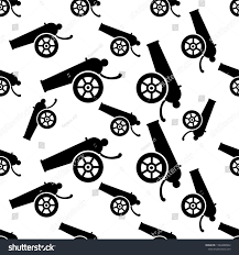 Cannon Icon Seamless Pattern Weapon Icon Old Style Vector Art Illustration Ad Spon Seamless Pattern Ca Seamless Patterns Vector Art Illustration Vector