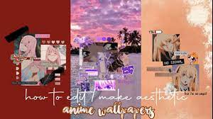 Tons of awesome aesthetic anime for pc wallpapers to download for free. How To Edit Make Aesthetic Wallpapers Easy Tutorial Anime Youtube