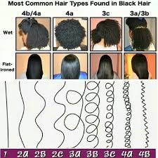 African american hair can naturally by dry, brittle and kinky. Most Common Hair Types In Black Hair Natural Hair Types Hair Type Curly Hair Styles