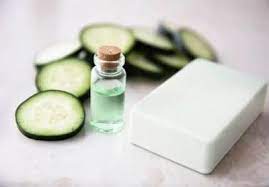 طريقة صنع صابون الخيار لحب الشباب في المنزل cucumber soap cucumber soap