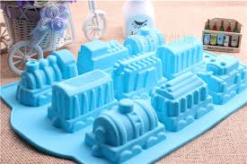 Nach dem abkühlen in 3 teile schneiden. Silikon 9 Cavity Cartoon Zug Kuchen Formseifenform Kuchen Dekorieren Schokolade Backen Kuchenform Mold Fiber Mold Lightpan Types Aliexpress