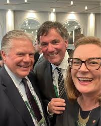 Consul General Holly Waeger Monster and Principal Commercial Officer Joshua  Leibowitz had an opportunity to highlight the role of the U.S. Consulate in  strengthening cross-border trade and investment during a fireside chat