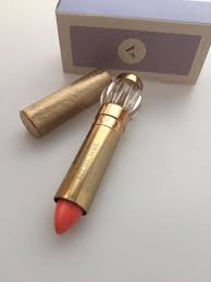 1960s Vintage Vanda Lipstick Honey Melon Gold Plated Case Lucite Case Luminescent Lipstick Movie Prop Beauty Counselors Original Box Lipstick Vintage Cosmetics Vintage Makeup
