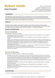 Nurse Consultant Resume Samples Qwikresume