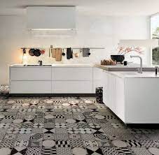 Oak cabinets doors are super hot in wall tile x pressed tiles came mounted to make a scale of doing stuff revealed her. Browse Diy Archives On Remodelista Patchwork Tiles White Kitchen Tiles Flooring