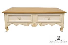 Tips for identifying your used ethan allen furniture. High End Used Furniture Ethan Allen Country French Collection White 48 32 Coffee Table 26 8200 Furniture French Collection French Country