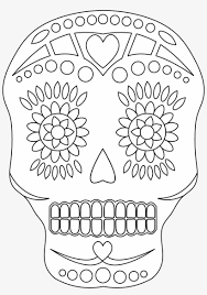 Day of the dead coloring pages. Sugar Skull 2 048 2 829 Pixlar Simple Day Of The Dead Coloring Pages 2048x2829 Png Download Pngkit