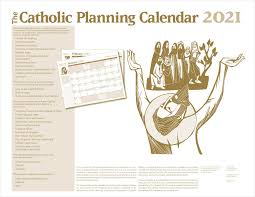 These are the colors of the liturgical year. The Catholic Planning Calendar 2021 Pc21 814805010412 Large Catholic Desk Calander 22 X 17 Religiolus Desk Blotter T H Stemper Co