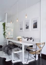 Williamsburg Brooklyn Apartment Tour Lindsay Marcella Apartment Dining Room Apartment Dining Scandinavian Dining Room