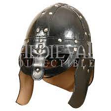 Norse Leather Helmet Viking Helmet Helmet Leather