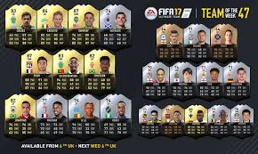 0 technical issues & bugs. Fifa 17 Team Of The Week 47 Fifplay