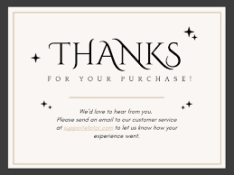 Thank you for your purchase. Online Thanks For Purchasing Card Template Fotor Design Maker