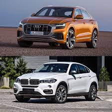 Photo Comparison Audi Q8 Vs Bmw X6