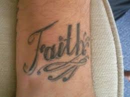 Hope faith ambigram tattoo designs. Faith Tattoo Designs And Meanings Hubpages