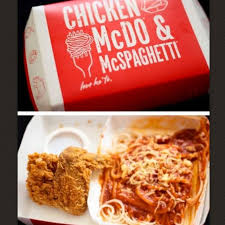 Chicken Mcdo And Mcspaghetti Mc Donald