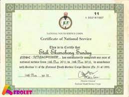 Certificates of exemption are therefore produced for those exempted from service. Nysc Certificate Number And Verification Guidelines Afrolet Com