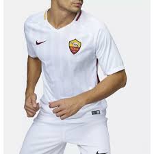 Jersey As Roma Away Putih 2017 2018 Grade Ori Shopee Indonesia