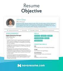 40 Real Life Resume Objective Examples How To Guide
