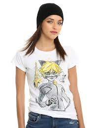 Miraculous Tales Of Ladybug Cat Noir Adrien Agreste Plagg Girls T Shirt Girls Tshirts Fashion Wishlist Noir