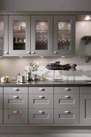 I just love glass front kitchen cabinets. Domus Hanging Glass Kitchen Cabinets And Base Cabinets Kitchen Cabinets Leicht New York