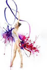 Visualizza altre idee su ginnastica artistica, ginnastica, disegno di ballerina. Margarita Mamun Rus Ribbon Ginnastica Ritmica Bellissimi Dipinti Disegno Di Ballerina