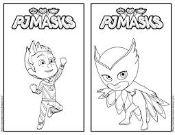 Imprime gratis estos dibujos para que los más pequeños desarrollen sus capacidades artísticas. Imagenes Para Colorear De Los Heroes En Pijama