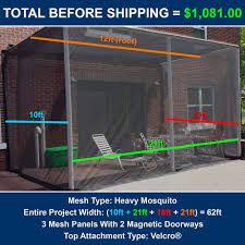 Our roll up porch shades on front porch make a wonderful difference. Screened In Decks Mosquito Curtains