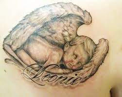 Angel Tattoo By Natissimo On Deviantart Baby Memorial Tattoos Memorial Tattoos Angel Tattoo