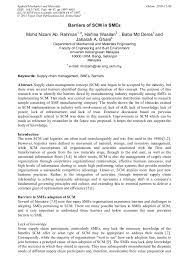 Each of our company lists displays the leading 1,000 companies ranked by revenue in $usm. Barriers Of Scm In Smes Scientific Net
