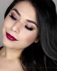 easy holiday makeup look tutorial