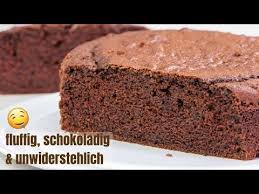 Fluffig Schokoladig Unwiderstehlicher Schokokuchen Basic Rezept Youtube In 2020