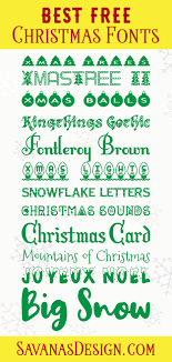 25 free christmas card fonts. Best Free Christmas Fonts Svg Eps Png Dxf Cut Files For Cricut And Silhouette Cameo By Savanasdesign