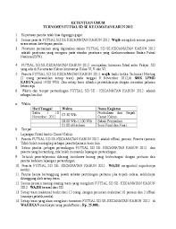 We did not find results for: Doc Ketentuan Umum Turnamen Futsal Sd Se Kecamatan Kabun 2012 Eka Gusnadi Academia Edu
