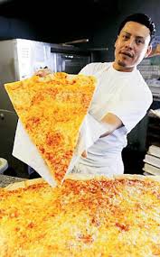 There Is Apparently One Huge Reason To Go To The Bronx This Slice Of Pizza Must Make A Trip To Cr New York Pizza New York City Vacation New York