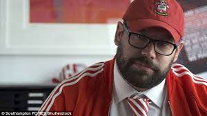 Southampton stars poke fun at design for club's new shirts in comedy sketch  with their 'colour pattern expert' Dr Barry Gale
